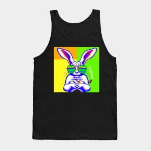 Easter T-Shirt Boys Girls Kids Hip Easter Bunny Sunglasses T-Shirt Tank Top